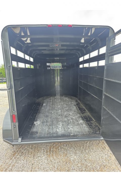 New 2026 Calico Trailers 6x12x6'6 Tandem 7K Stock Trailer