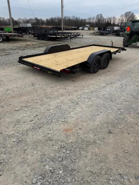 New 2026 Big Tex Trailers 83x18 Tandem 6K Carhauler w/ Slide In Ramps