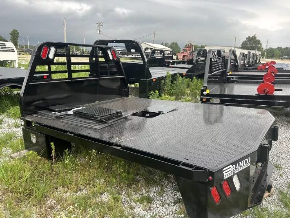 New 2025 Bramco LE SPIKE BALE BED  Flat Decks FITS SINGLE REAR WHEEL LONG BED