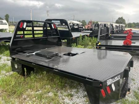 New 2025 Bramco LE SPIKE BALE BED  Flat Decks FITS SINGLE REAR WHEEL LONG BED