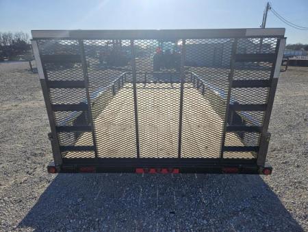 New 2025 Load Trail 83X16 TANDEM 7K TUBETOP UTILITY W/4' SPRING GATE