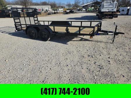 New 2025 Load Trail 83X16 TANDEM 7K TUBETOP UTILITY W/4' SPRING GATE