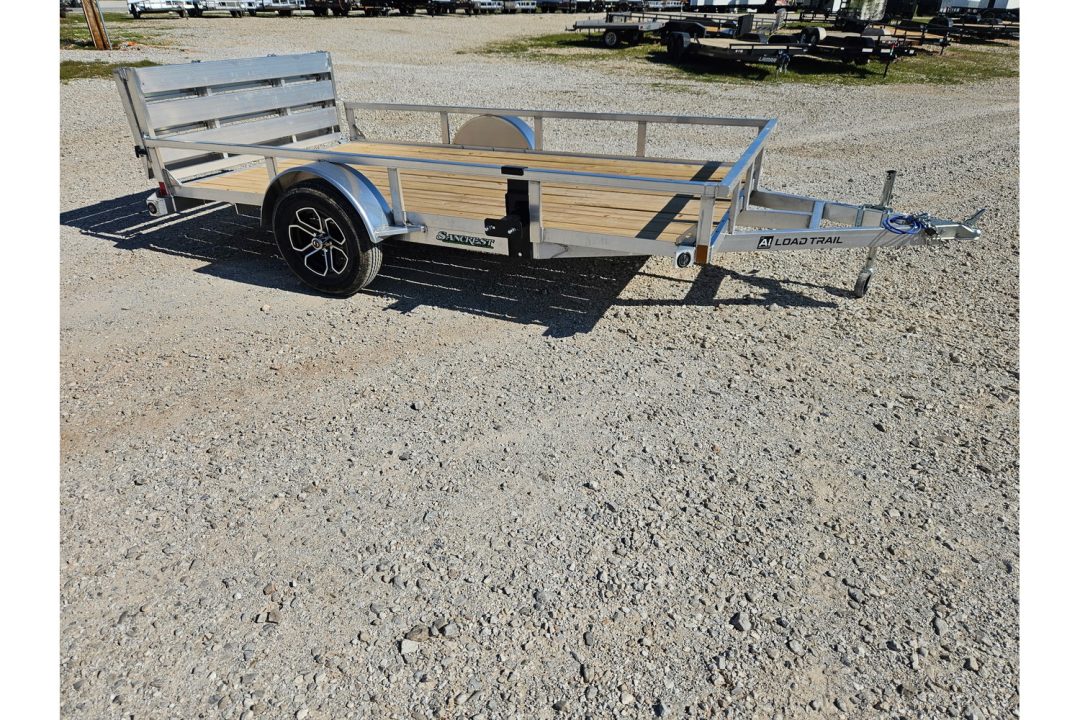 New 2026 Load Trail 77X12 SINGLE 3.5K ALUMINUM UTILITY W/BI-FOLD GATE