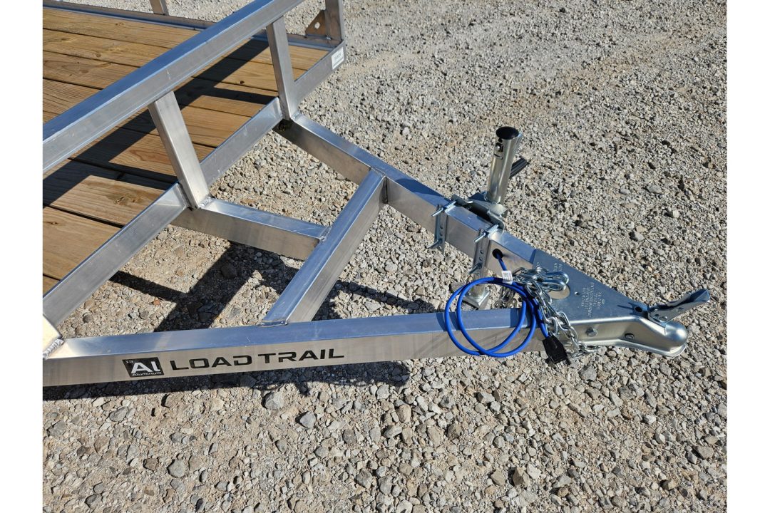 New 2026 Load Trail 77X12 SINGLE 3.5K ALUMINUM UTILITY W/BI-FOLD GATE