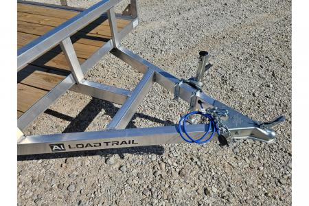 New 2026 Load Trail 77X12 SINGLE 3.5K ALUMINUM UTILITY W/BI-FOLD GATE