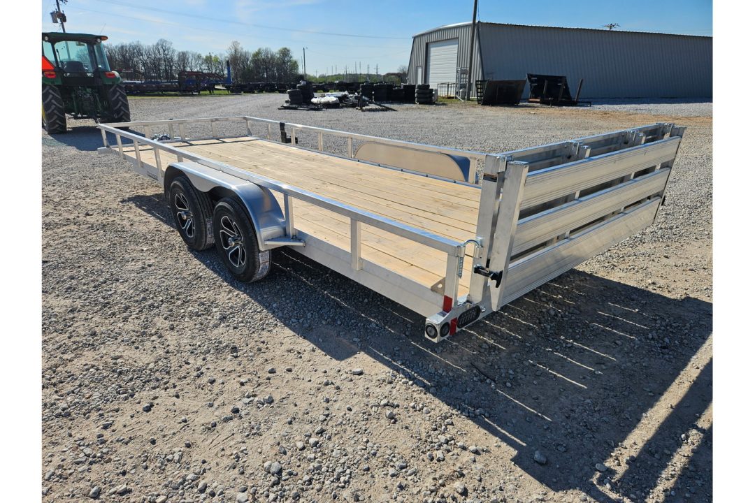 New 2026 Load Trail 83X20 TANDEM 7K ALUMINUM UTILITY W/BI-FOLD GATE