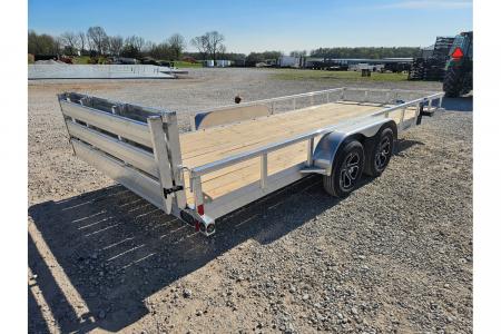 New 2026 Load Trail 83X20 TANDEM 7K ALUMINUM UTILITY W/BI-FOLD GATE