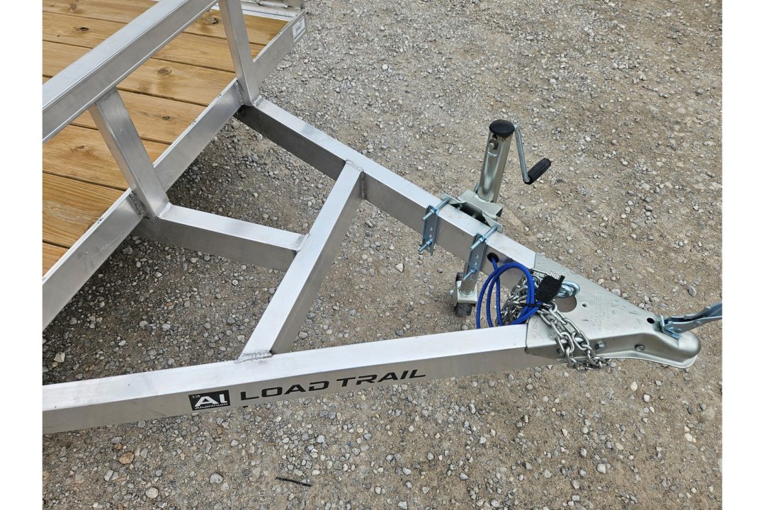 New 2026 Load Trail 77X12 SINGLE 3.5K ALUMINUM UTILITY W/ BI-FOLD GATE