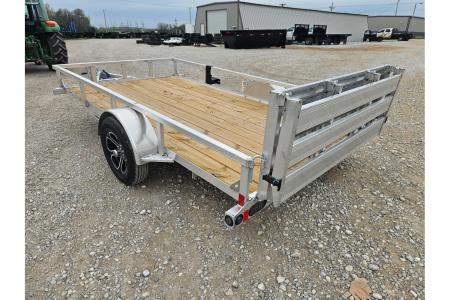 New 2026 Load Trail 77X12 SINGLE 3.5K ALUMINUM UTILITY W/ BI-FOLD GATE