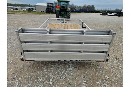 New 2026 Load Trail 77X12 SINGLE 3.5K ALUMINUM UTILITY W/ BI-FOLD GATE