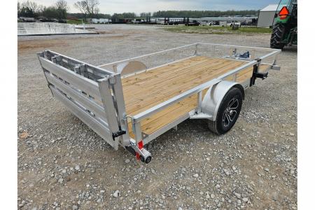 New 2026 Load Trail 77X12 SINGLE 3.5K ALUMINUM UTILITY W/ BI-FOLD GATE