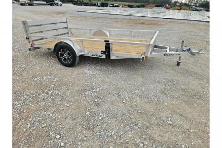 New 2026 Load Trail 77X12 SINGLE 3.5K ALUMINUM UTILITY W/ BI-FOLD GATE