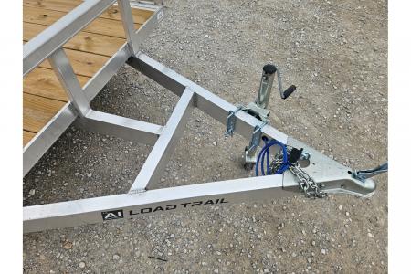 New 2026 Load Trail 77X12 SINGLE 3.5K ALUMINUM UTILITY W/ BI-FOLD GATE
