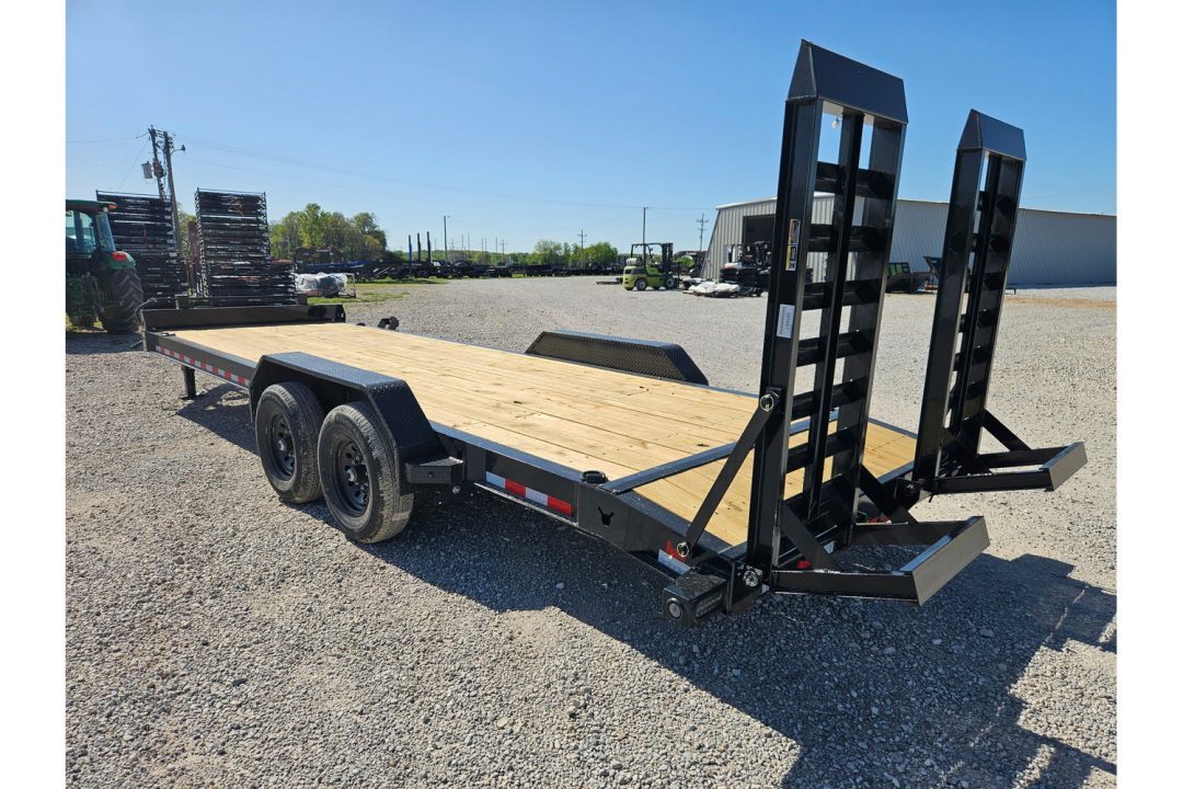 New 2026 Load Trail 83X24 TANDEM 14K EQUIPMENT HAULER W/ WIDE STANDUP RAMPS