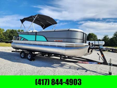 Used 2023 Crest CLASSIC LX 240 SLC TRITOON (200 HP MERCURY) (48 HOURS)'''' MY LOST YOUR GAIN''''CALL PAT 417-366-441