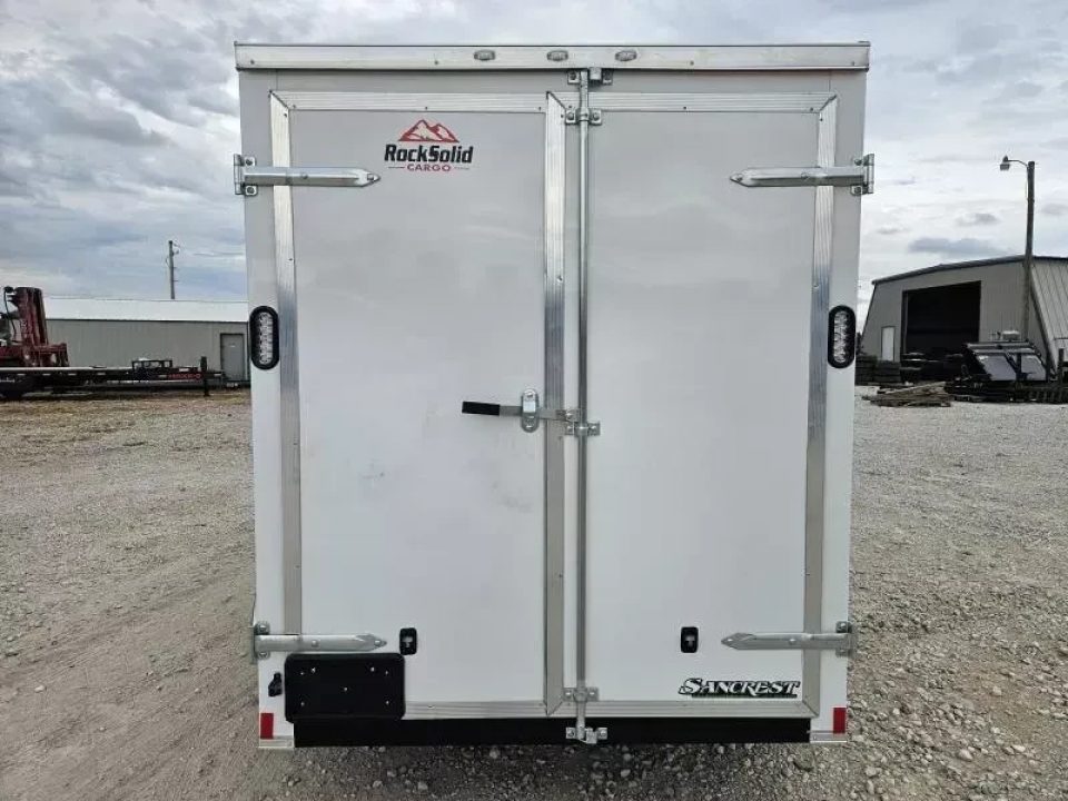 New 2026 Rock Solid Cargo 6X12 TANDEM 7K CARGO W/6'6" HEIGHT & BARN DOORS