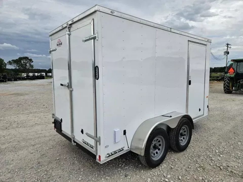 New 2026 Rock Solid Cargo 6X12 TANDEM 7K CARGO W/6'6" HEIGHT & BARN DOORS