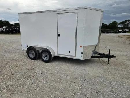 New 2026 Rock Solid Cargo 6X12 TANDEM 7K CARGO W/6'6" HEIGHT & BARN DOORS