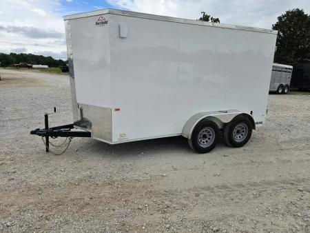 New 2026 Rock Solid Cargo 6X12 TANDEM 7K CARGO W/6'6" HEIGHT & BARN DOORS