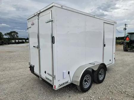 New 2026 Rock Solid Cargo 6X12 TANDEM 7K CARGO W/6'6" HEIGHT & BARN DOORS