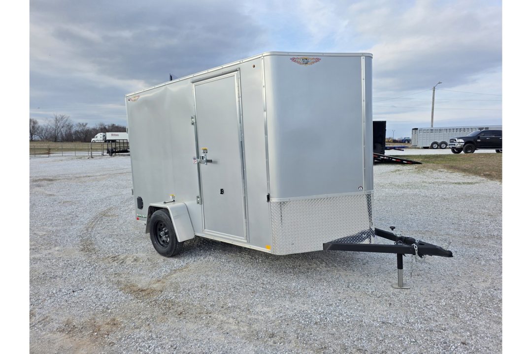 New 2025 H and H Trailer 6x12 Tandem Cargo w/ Ramp Door & 6'6 Interior Height