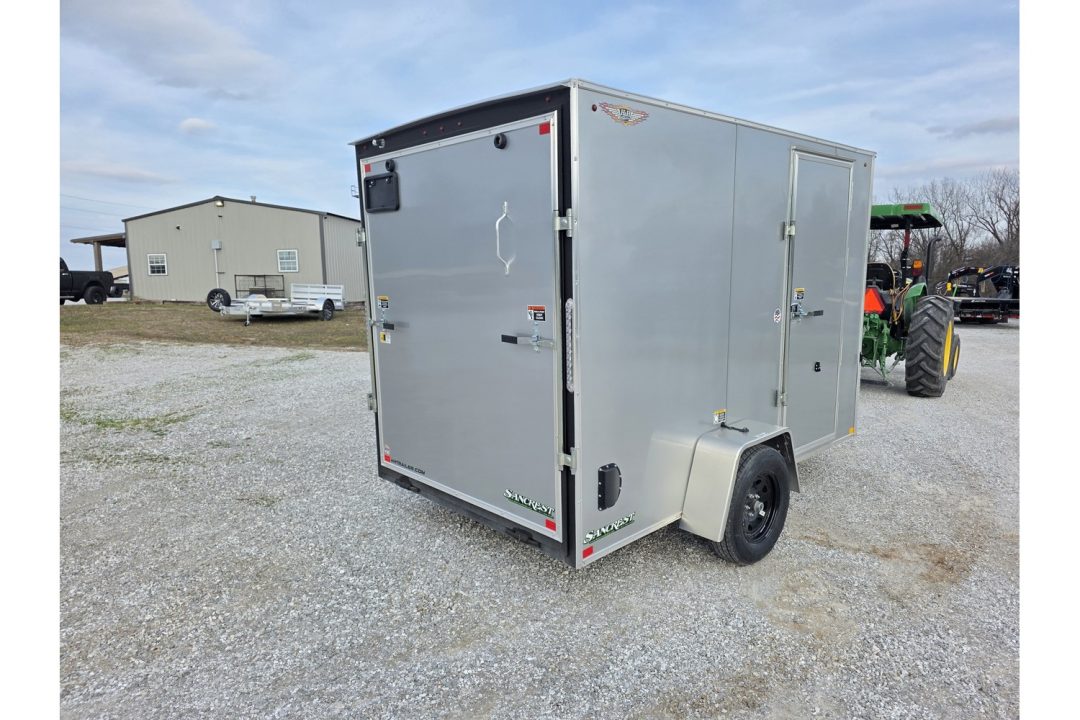 New 2025 H and H Trailer 6x12 Tandem Cargo w/ Ramp Door & 6'6 Interior Height