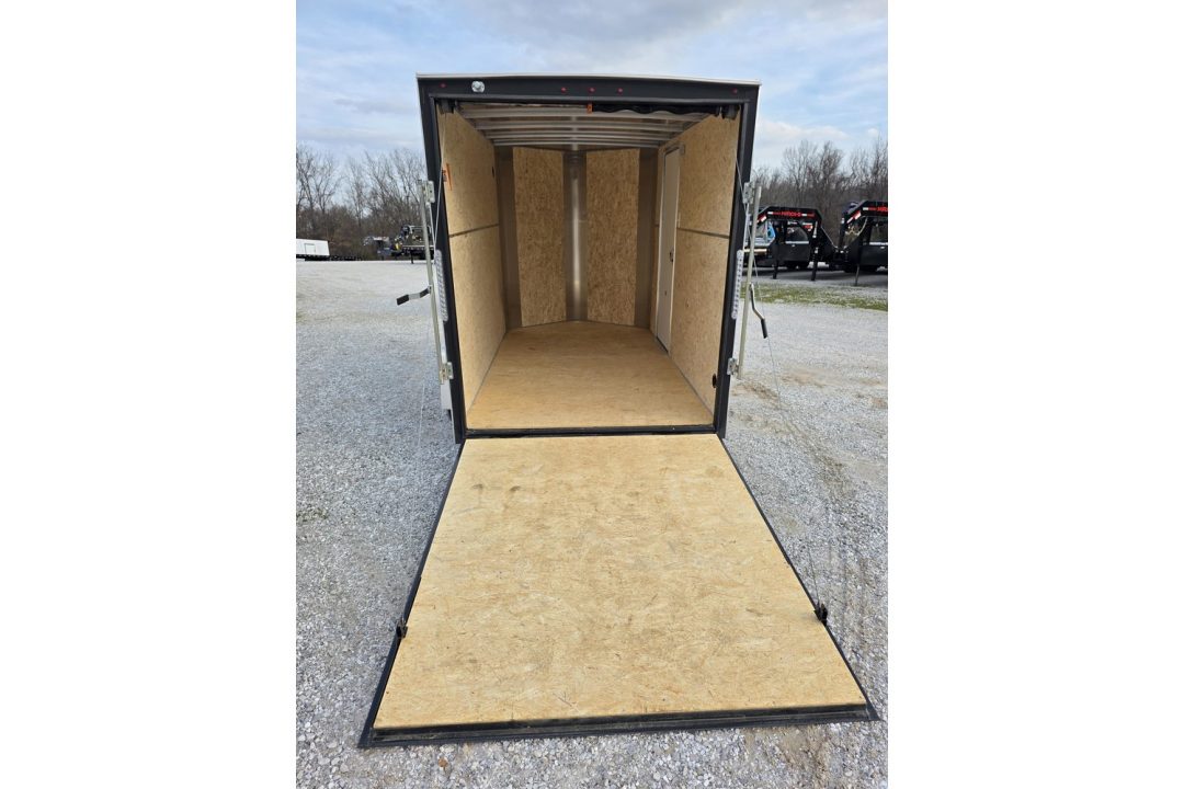 New 2025 H and H Trailer 6x12 Tandem Cargo w/ Ramp Door & 6'6 Interior Height
