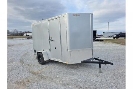 New 2025 H and H Trailer 6x12 Tandem Cargo w/ Ramp Door & 6'6 Interior Height