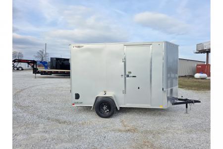 New 2025 H and H Trailer 6x12 Tandem Cargo w/ Ramp Door & 6'6 Interior Height