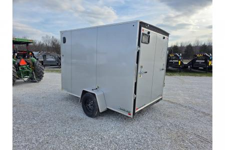New 2025 H and H Trailer 6x12 Tandem Cargo w/ Ramp Door & 6'6 Interior Height