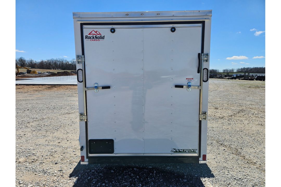 New 2026 Rock Solid Cargo 6X12 TANDEM 7K CARGO W/6' 6" HEIGHT & RAMP DOOR