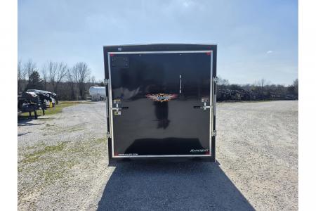 New 2025 H and H Trailer 7 X 16 TANDEM CARGO W/ RAMP DOOR