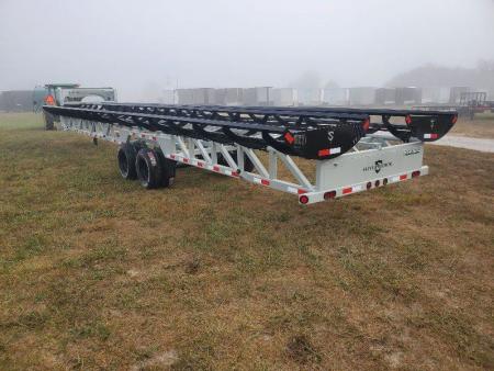 New 2025 SILVERARMOR 8' DUAL ROW HAY TRAILER W/ 10K AXLES HYDRAULIC JACK & TUFF WIRELESS (ON ORDER)