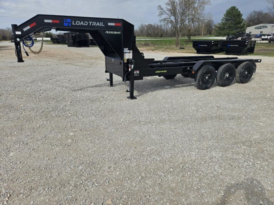 New 2025 Load Trail 83X16 TRIPLE 21K GOOSENECK ROLL OFF TRAILER(FRAME ONLY)
