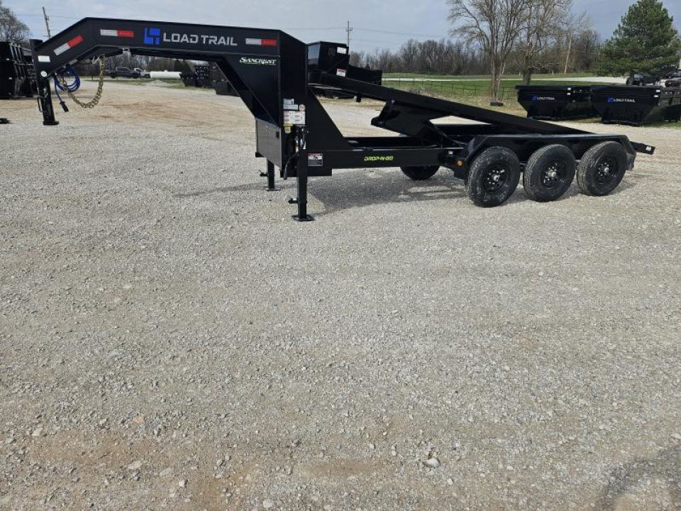 New 2025 Load Trail 83X16 TRIPLE 21K GOOSENECK ROLL OFF TRAILER(FRAME ONLY)