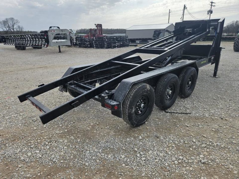 New 2025 Load Trail 83X16 TRIPLE 21K GOOSENECK ROLL OFF TRAILER(FRAME ONLY)