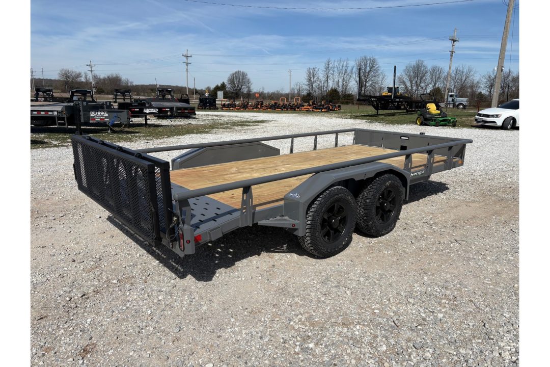 New 2026 Diamond C Trailers 83X16 TANDEM 7K UTILITY W/ BI-FOLD GATE, TOOLBOX, ALUM WHEELS & LOAD LIGHT