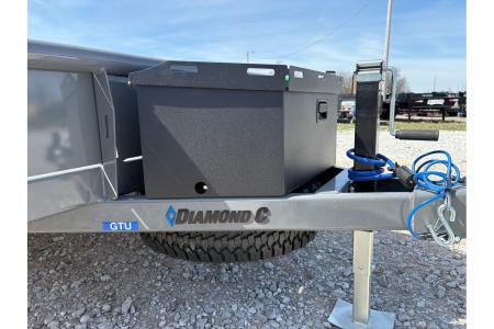 New 2026 Diamond C Trailers 83X16 TANDEM 7K UTILITY W/ BI-FOLD GATE, TOOLBOX, ALUM WHEELS & LOAD LIGHT