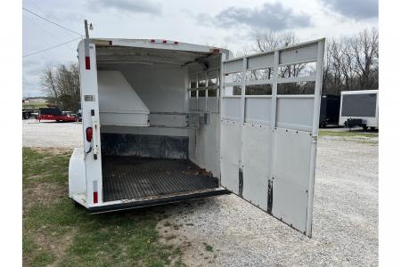 New 2000 Travalong 6'8x14 7' TALL 2 Horse Slant w/ Tac Room