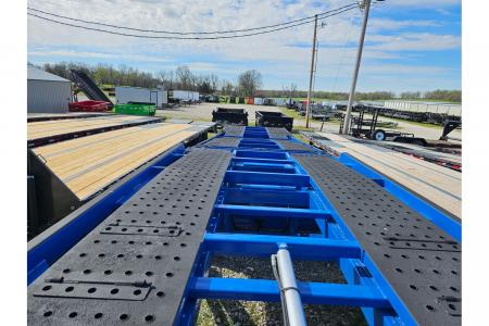 New 2026 Sun Country 102X53 TANDEM 5 CAR NEX GEN W/ FRONT SHOTGUN FULL NON SKID HYRAULIC DROP BELLY & WIDE HD REAR RAMP
