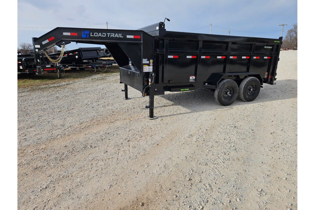 New 2026 Load Trail 83X14 TANDEM 14K GOOSENECK DUMP W/48" SIDES & STAB JACKS