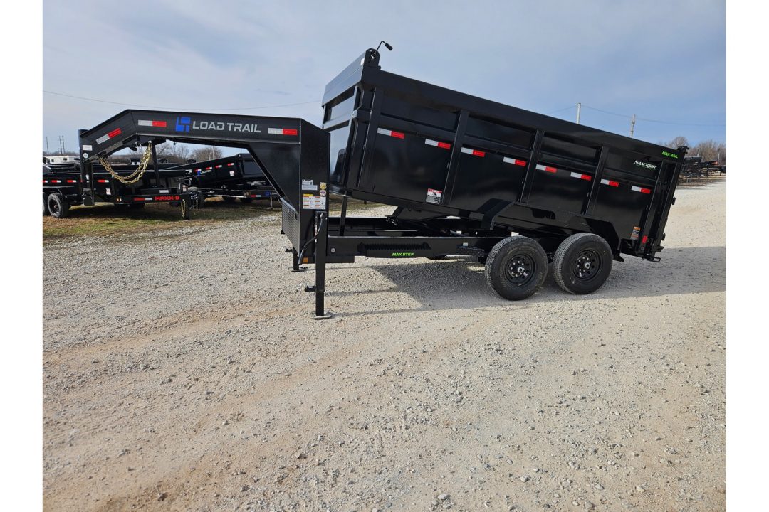 New 2026 Load Trail 83X14 TANDEM 14K GOOSENECK DUMP W/48" SIDES & STAB JACKS