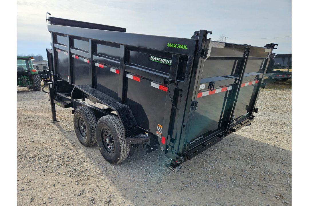 New 2026 Load Trail 83X14 TANDEM 14K GOOSENECK DUMP W/48" SIDES & STAB JACKS