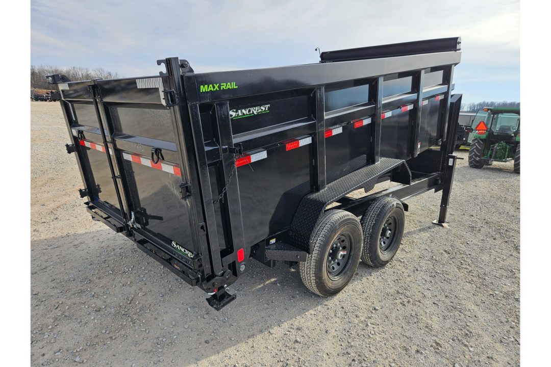 New 2026 Load Trail 83X14 TANDEM 14K GOOSENECK DUMP W/48" SIDES & STAB JACKS