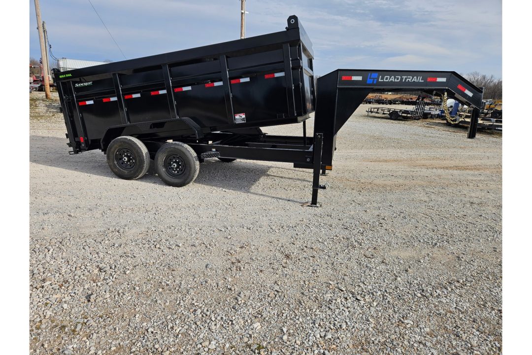 New 2026 Load Trail 83X14 TANDEM 14K GOOSENECK DUMP W/48" SIDES & STAB JACKS