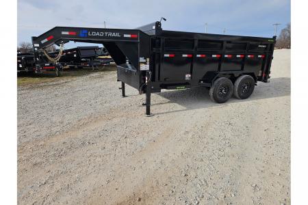 New 2026 Load Trail 83X14 TANDEM 14K GOOSENECK DUMP W/48" SIDES & STAB JACKS