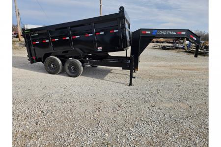 New 2026 Load Trail 83X14 TANDEM 14K GOOSENECK DUMP W/48" SIDES & STAB JACKS