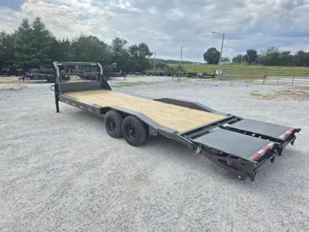 New 2026 MAXX-D 102 X 26 H8X TANDEM HD GN CH W/ 4' DOVE/ MAX RAMPS/ DRIVE OVER FENDERS