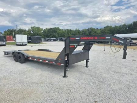 New 2026 MAXX-D 102 X 26 H8X TANDEM HD GN CH W/ 4' DOVE/ MAX RAMPS/ DRIVE OVER FENDERS