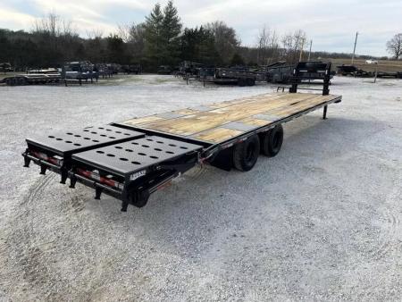 New 2026 Legend Trailers 102X32 TANDEM LO-PRO GOOSENECK W/10K AXLES & MAX RAMPS